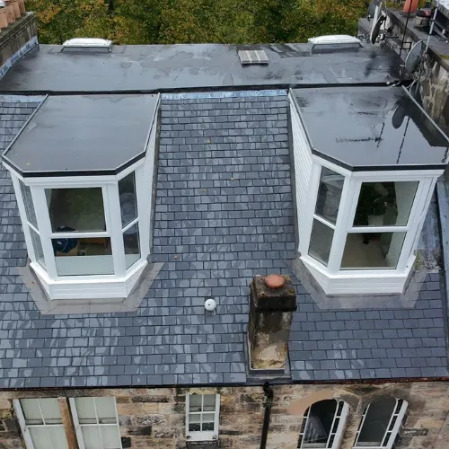 Roofing project by Trusted Roofing in Glasgow