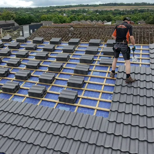 Roofing project by Trusted Roofing in Glasgow